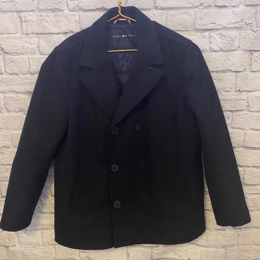 Black winter jacket